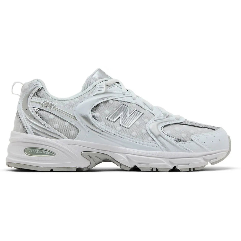 New Balance 530 'White/Silver Metallic Polka Dots' (U530HFW)