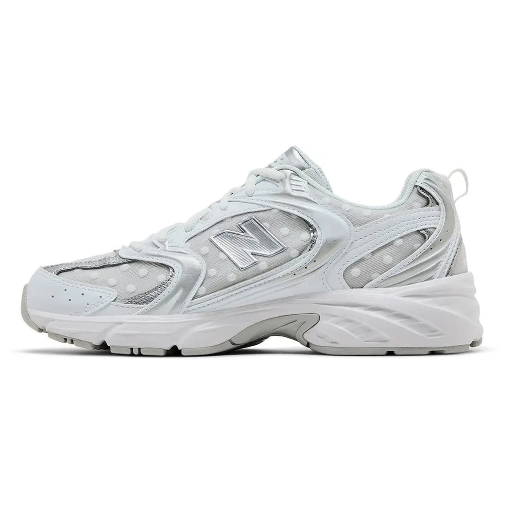 New Balance 530 'White/Silver Metallic Polka Dots' (U530HFW)