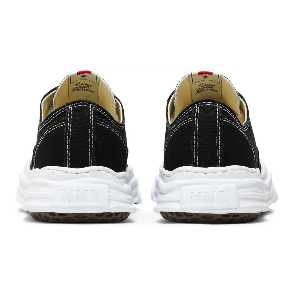 Maison MIHARA YASUHIRO HANK OG Sole Canvas Low 'Black/White' (A05FW702-BLK)