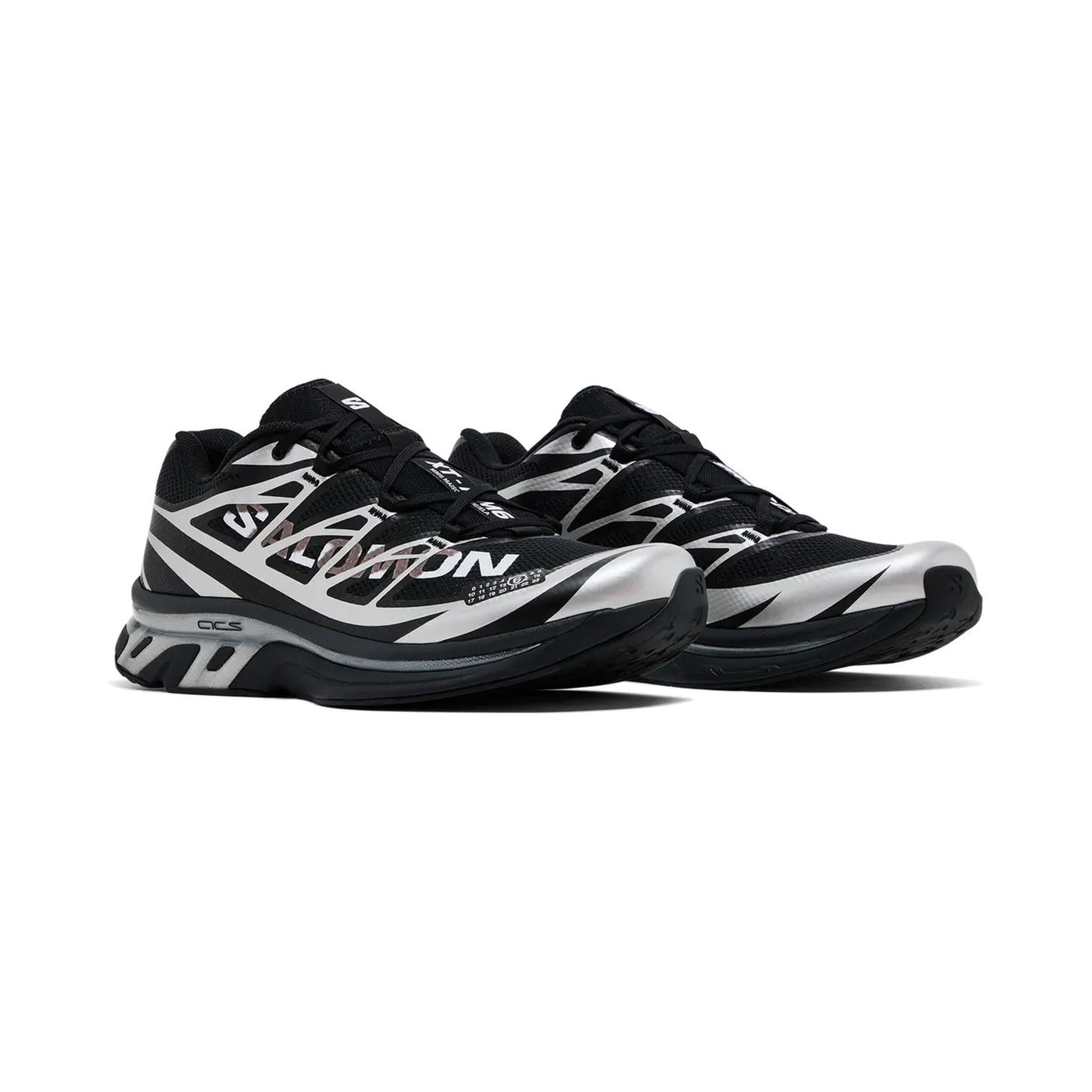 MM6 Maison Margiela × Salomon XT-6 'Black Silver Phantom' (L49107000)
