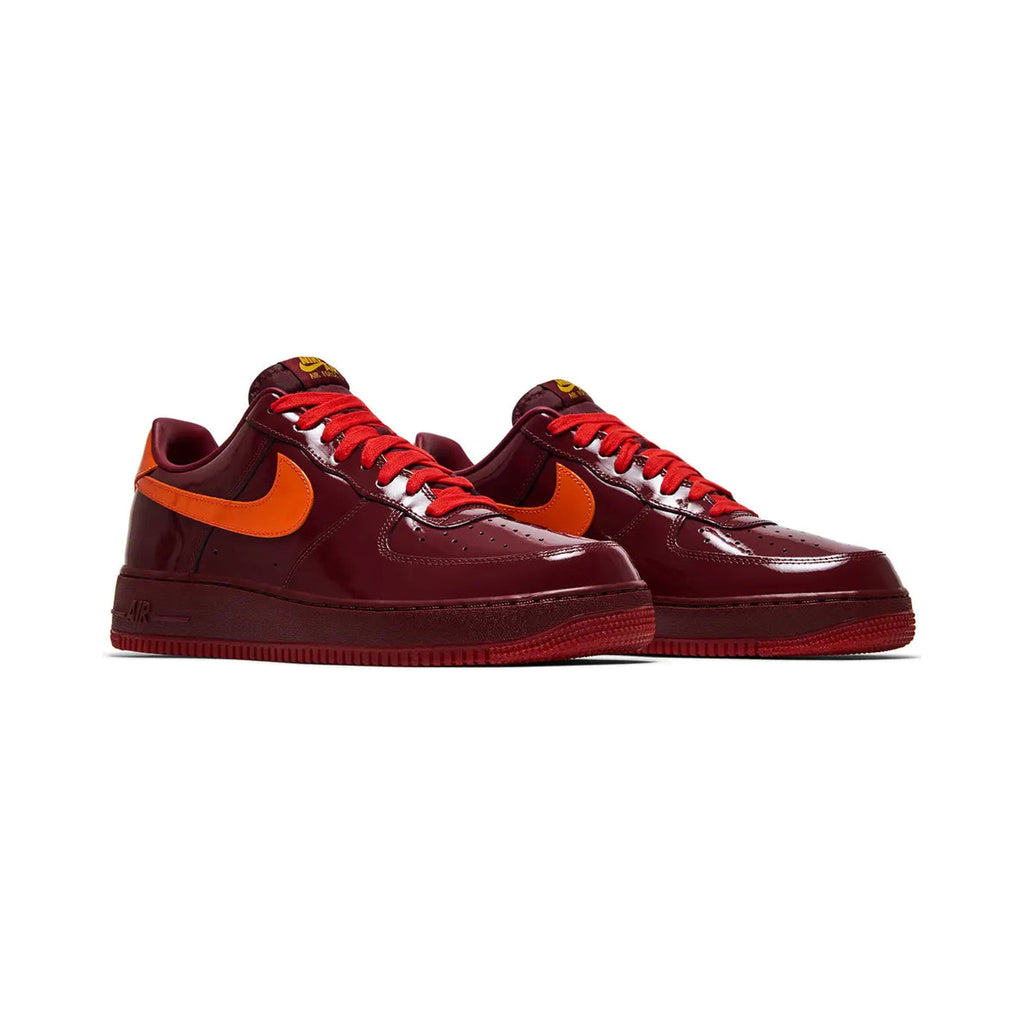 Nike Air Force 1 Low 'Patent Leather Dark Team Red' (IO4489-601)
