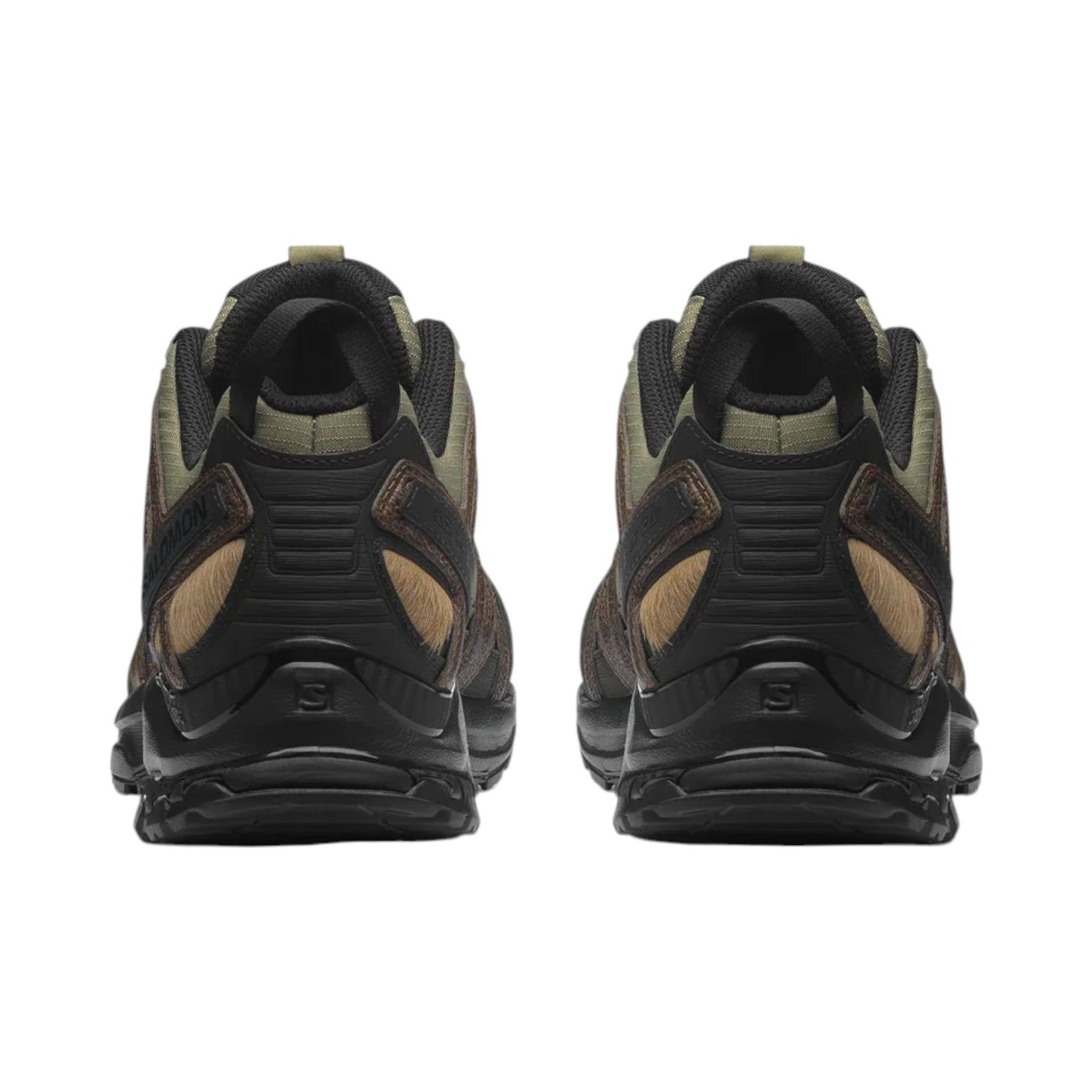 Salomon XA Pro 3D Distressed Leather 'Dark Earth Black' (L47797400)