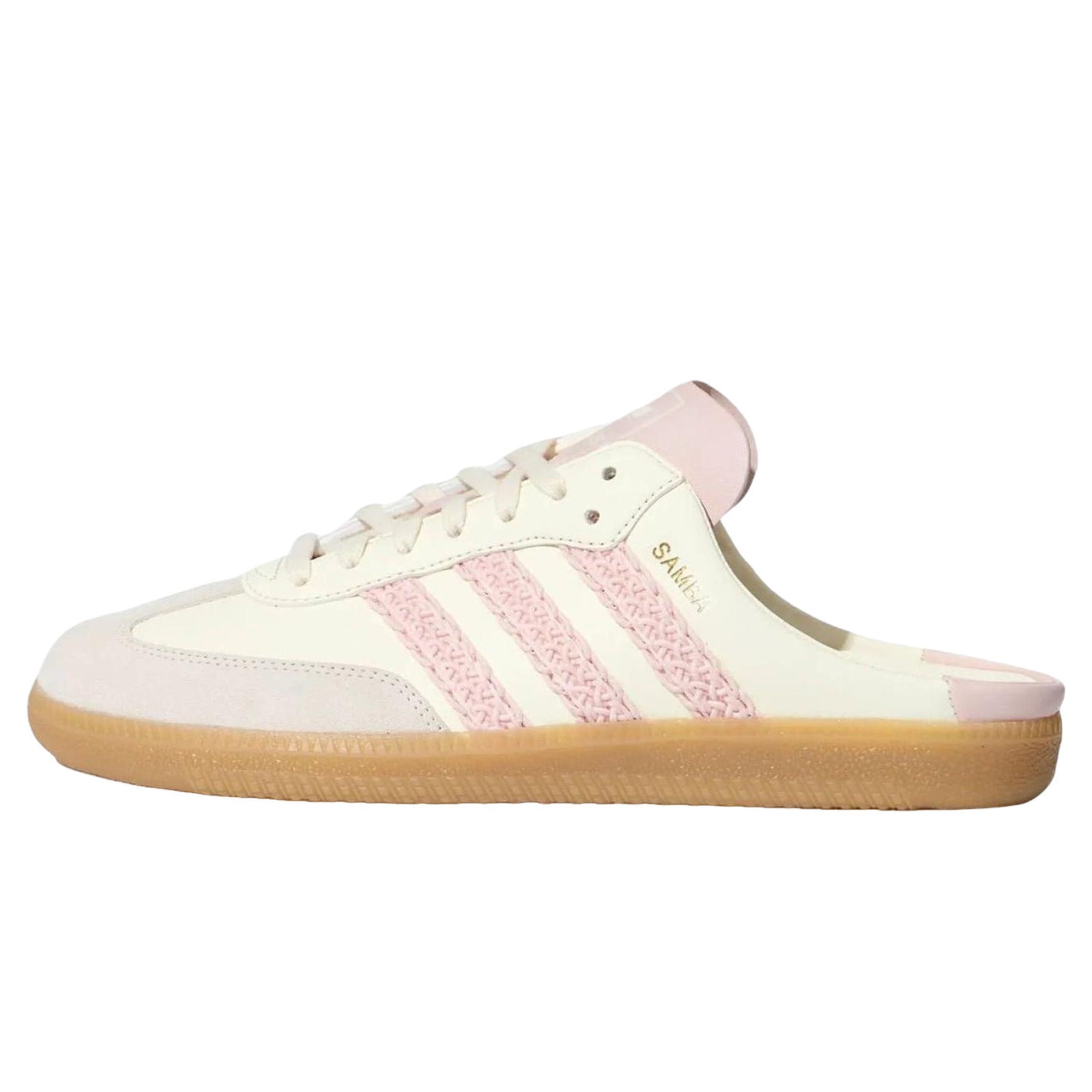 Women's adidas Samba Mule 'Cream/Pink' (HP5052)