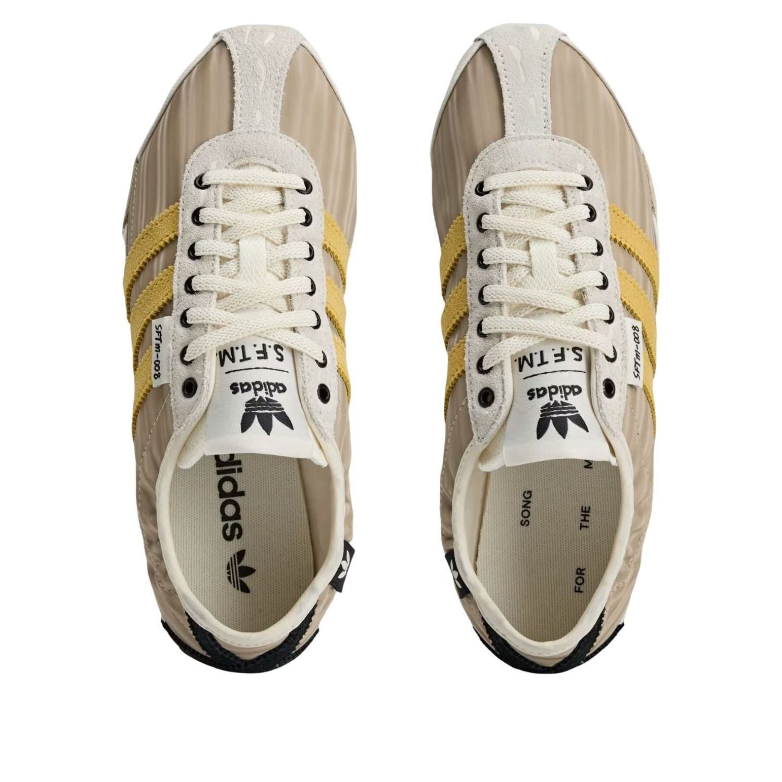 Song For The Mute x Adidas Wmns Tokyo 'Off White Preloved Yellow Black' (KJ4401)